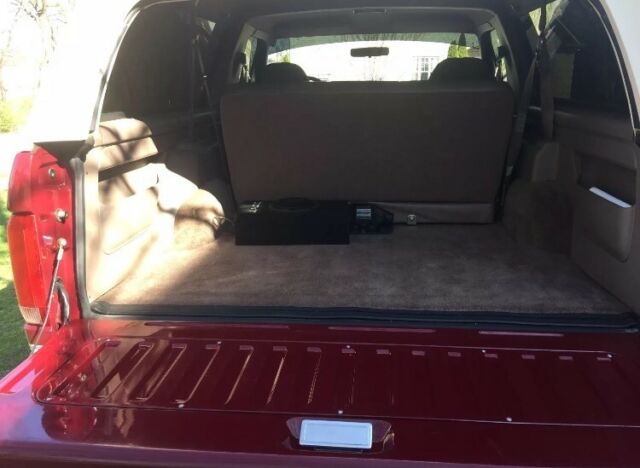 1993 Burgundy Ford Bronco SUV