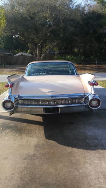 1959 Light Pink Cadillac DeVille Coupe