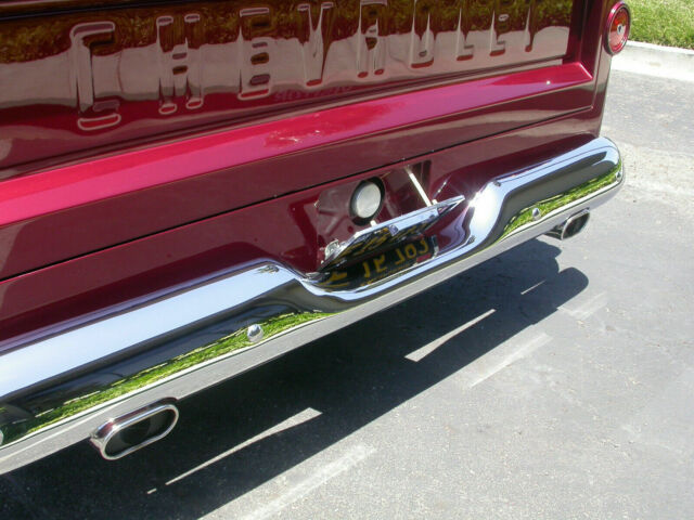 1959 "Porsche Arena Red"   (Burgundy) Chevrolet Other Pickups Short Bed Fleetside Custom Cab