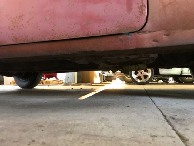 1959 Red Chevrolet Bel Air/150/210 Sedan