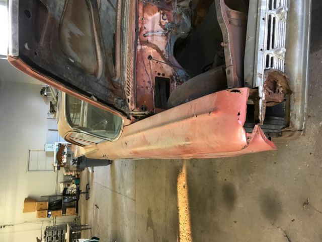 1959 Red Chevrolet Bel Air/150/210 Sedan