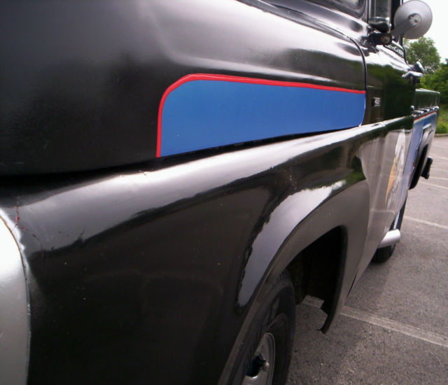 1959 Black Ford F-100 Standard Cab Pickup