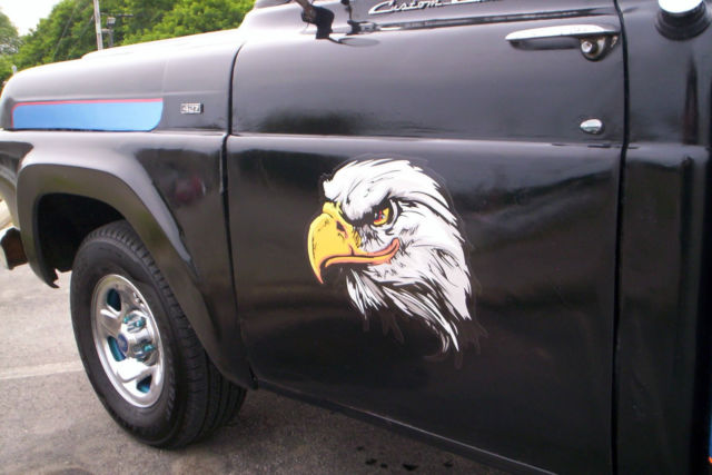 1959 Black Ford F-100 Standard Cab Pickup