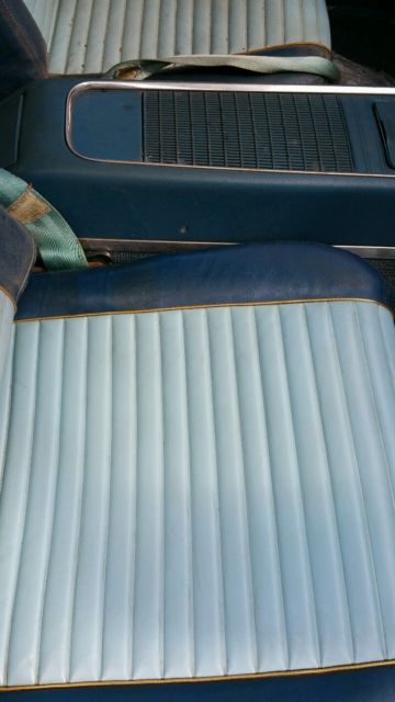 1959 Blue Ford Thunderbird Convertible