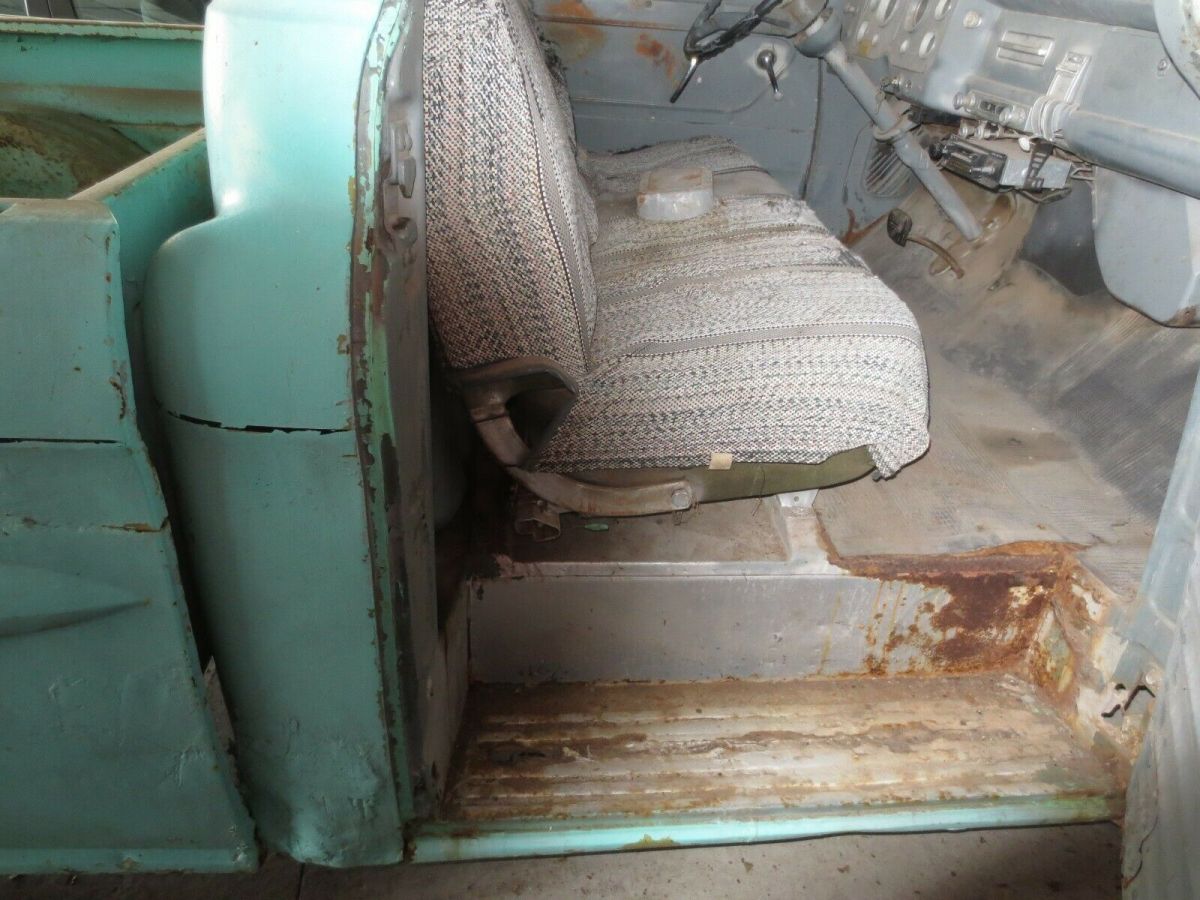 1959 Turquoise GMC 100 Standard Cab Pickup