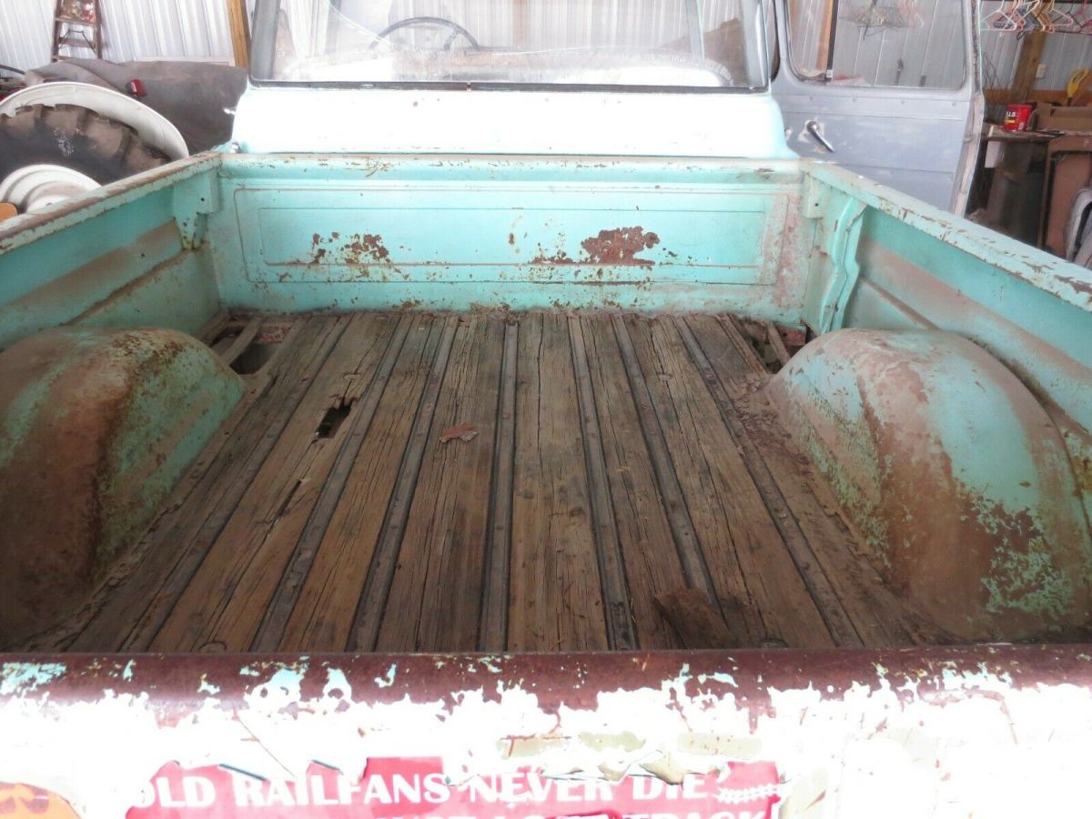 1959 Turquoise GMC 100 Standard Cab Pickup