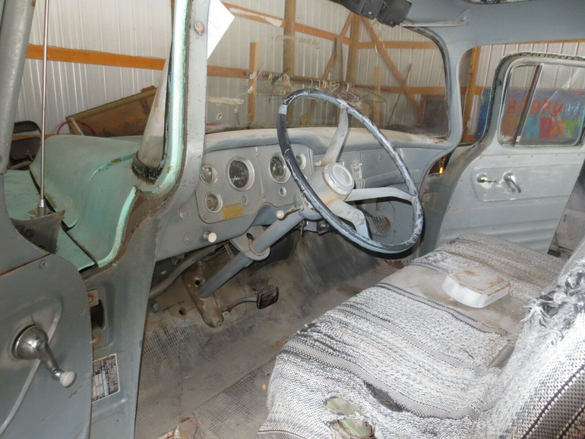 1959 Turquoise GMC 100 Standard Cab Pickup