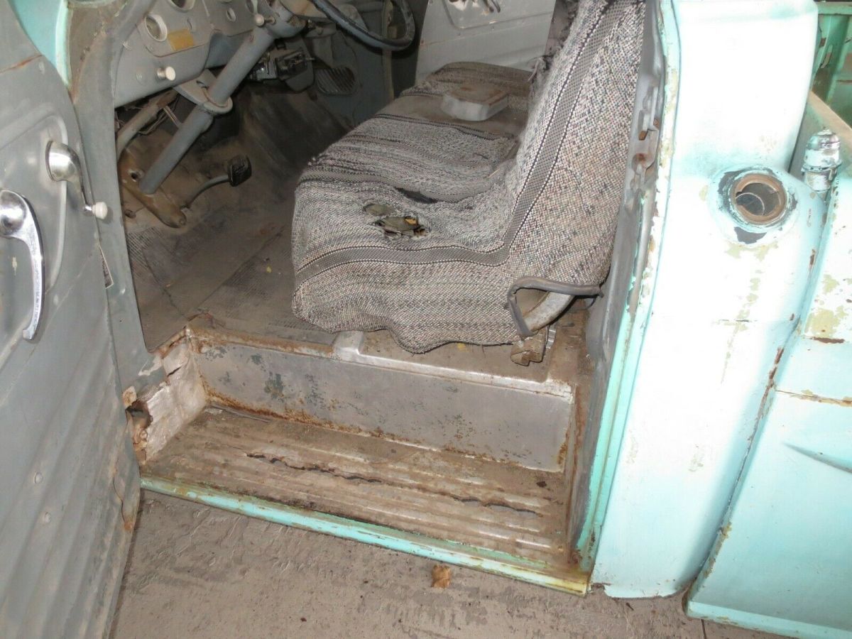 1959 Turquoise GMC 100 Standard Cab Pickup