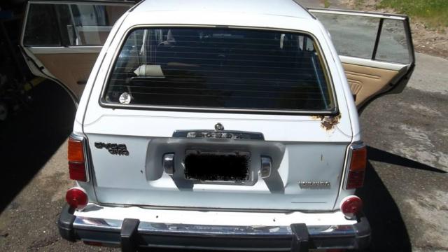 1979 White Honda Civic Wagon