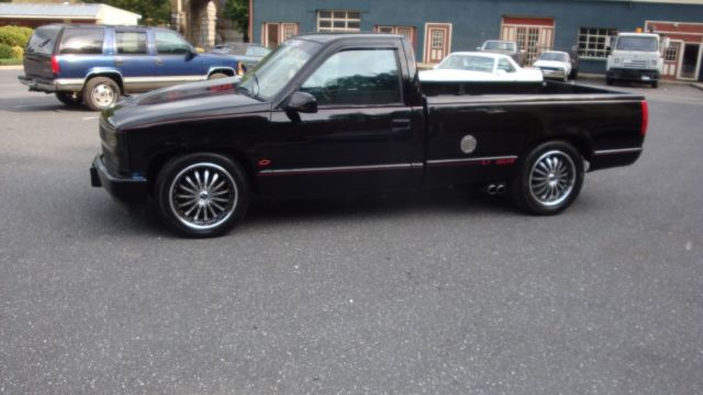 1991 Black Chevrolet C/K Pickup 1500 Cab & Chassis
