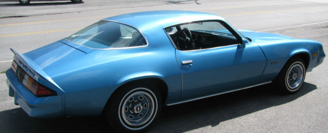 1980 Blue Chevrolet Camaro Coupe