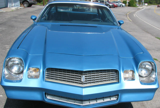 1980 Blue Chevrolet Camaro Coupe