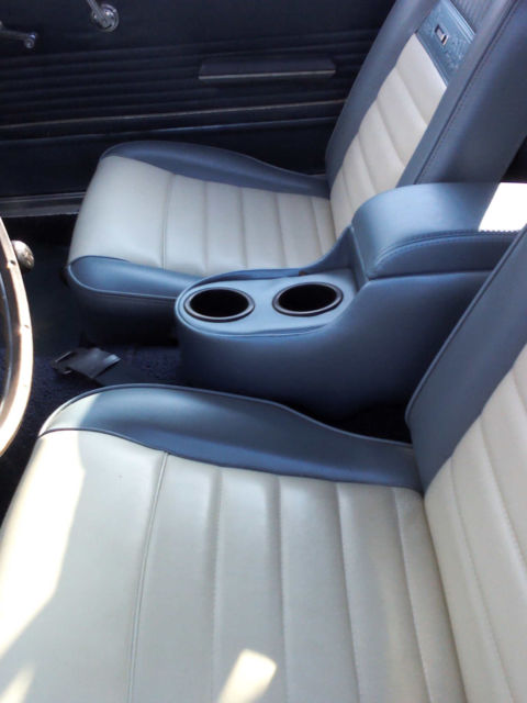 1966 Blue Ford Mustang Convertible