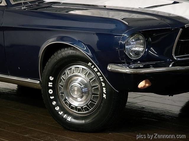 1967 Blue Ford Mustang Coupe