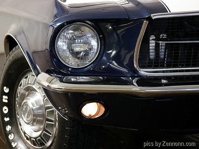 1967 Blue Ford Mustang Coupe