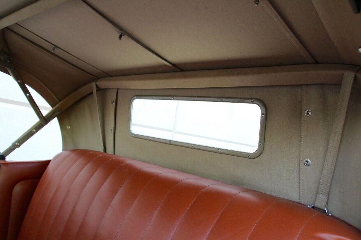 1931 Vintage Yellow & Black Fenders Chevrolet Series AE Independence Sport Roadster