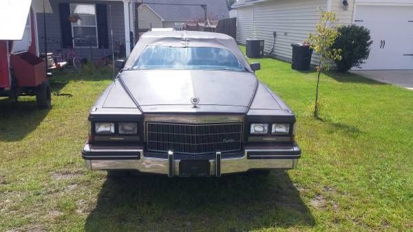 1985 Black Cadillac Fleetwood Limousine