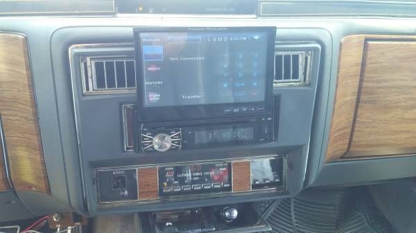 1985 Black Cadillac Fleetwood Limousine