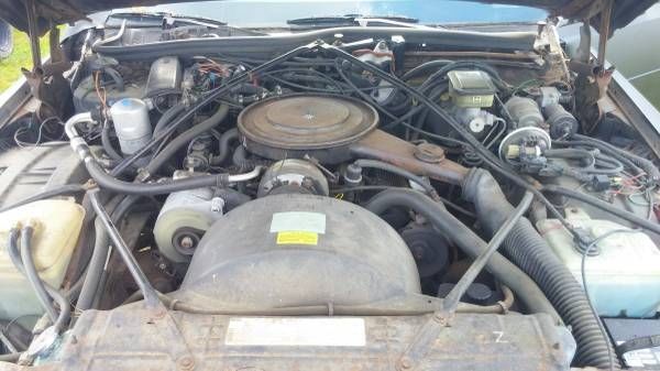 1985 Black Cadillac Fleetwood Limousine