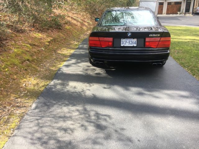 1991 Black BMW 8-Series Coupe