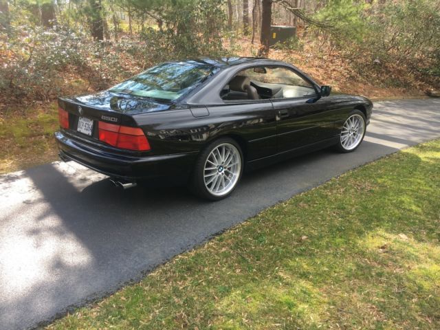 1991 Black BMW 8-Series Coupe
