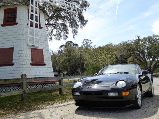 1994 Black Porsche 968 Convertible
