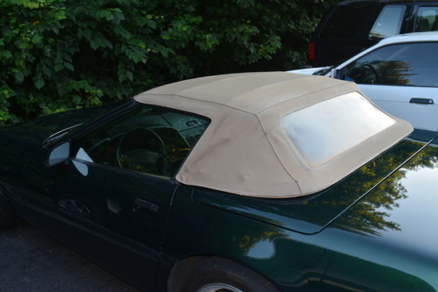 1992 Pollo Green Chevrolet Corvette Convertible