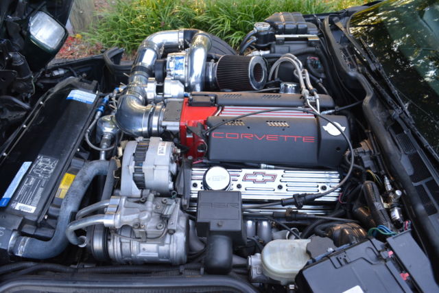 1992 Pollo Green Chevrolet Corvette Convertible