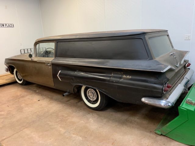 1960 OD green Chevrolet Sedan Delivery Sedan Delivery