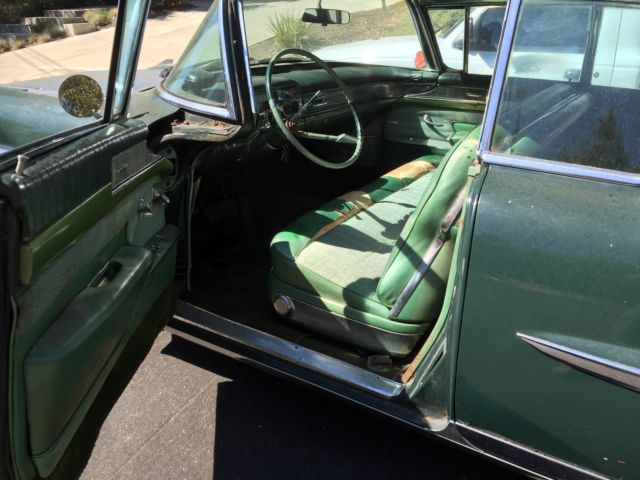 1958 Green Cadillac Fleetwood