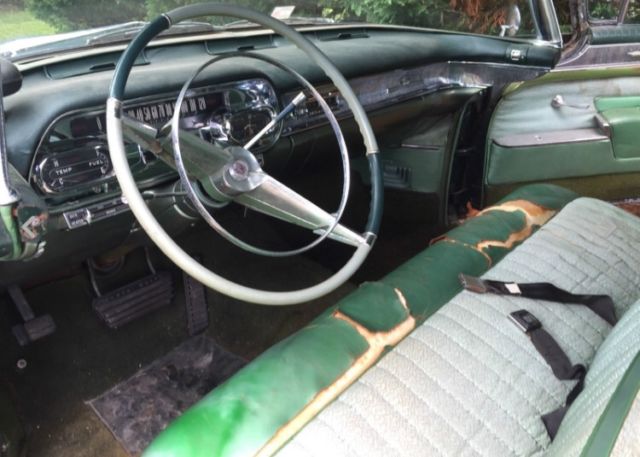 1958 Green Cadillac Fleetwood