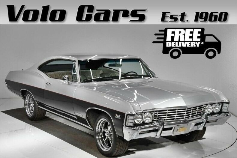 1967 Black Chevrolet Impala Fastback