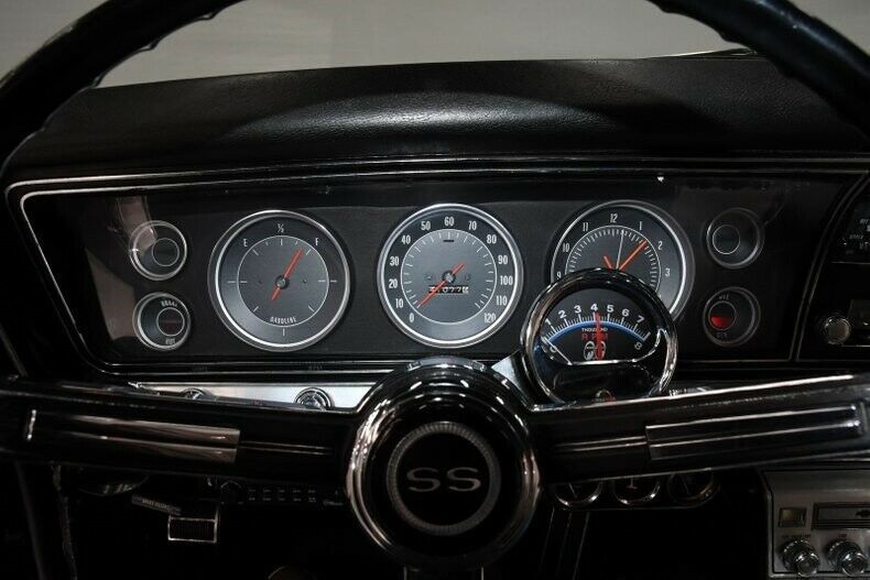 1967 Black Chevrolet Impala Fastback