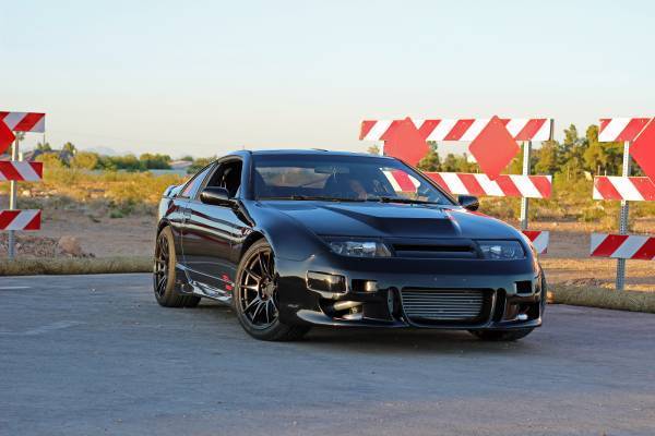 1990 Black Nissan 300ZX Coupe