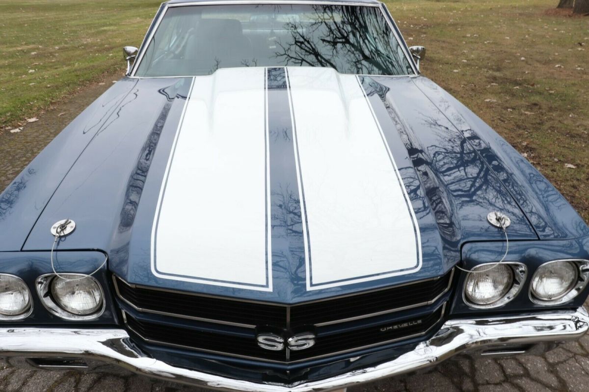 1970 Fathom Blue Chevrolet Chevelle Coupe