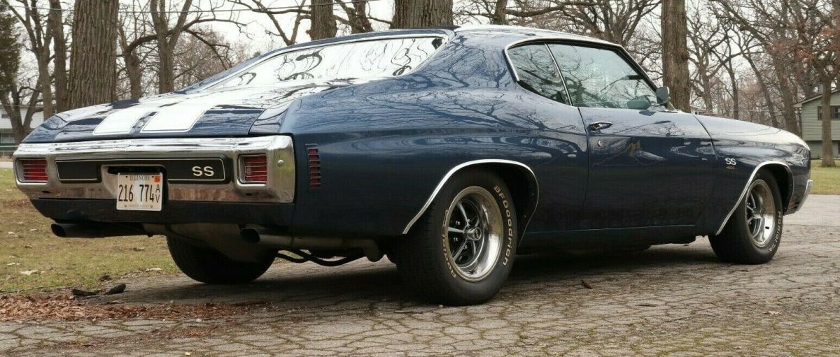 1970 Fathom Blue Chevrolet Chevelle Coupe