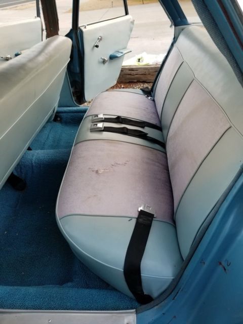 1961 Blue Chevrolet Bel Air/150/210 Sedan