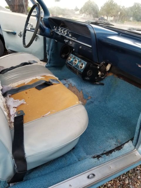 1961 Blue Chevrolet Bel Air/150/210 Sedan
