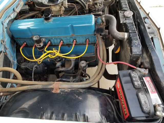 1961 Blue Chevrolet Bel Air/150/210 Sedan