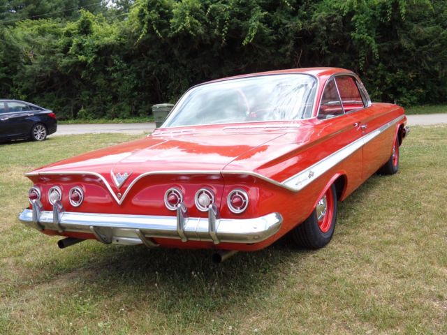 1961 Red Chevrolet Impala Coupe