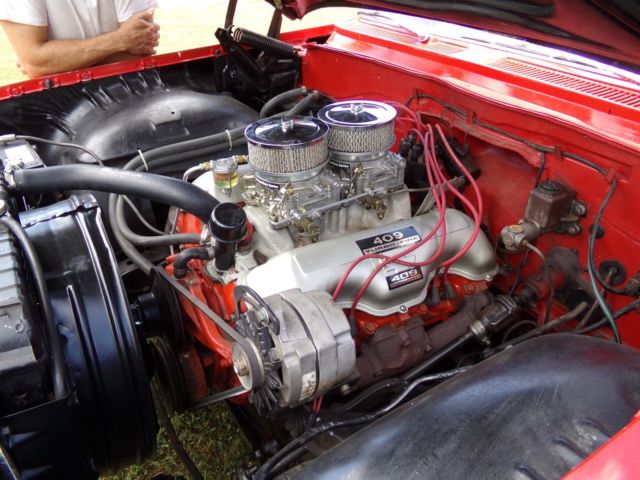 1961 Red Chevrolet Impala Coupe