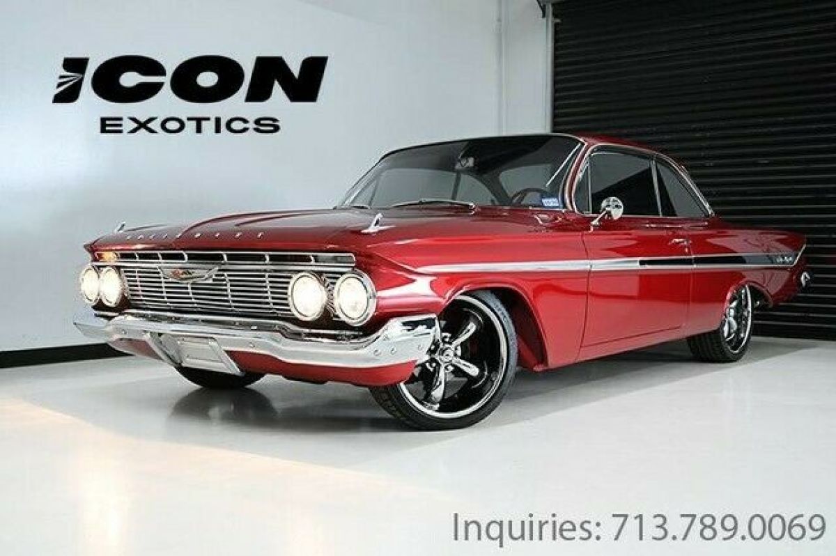 1961 Red Chevrolet Impala Coupe