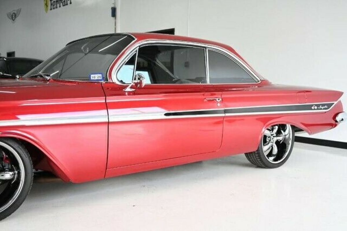 1961 Red Chevrolet Impala Coupe