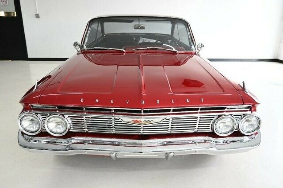 1961 Red Chevrolet Impala Coupe