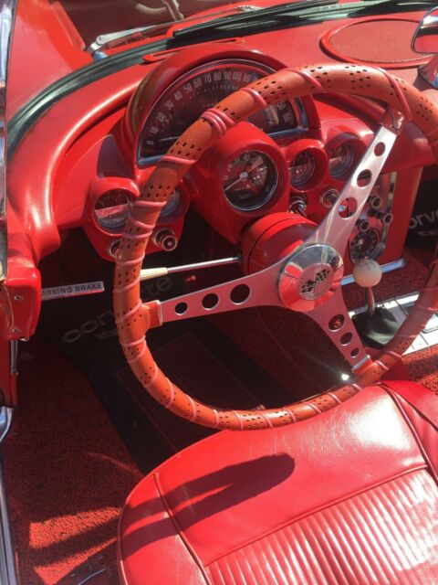1961 ROMAN RED Chevrolet Corvette Convertible