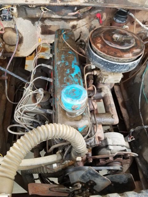 1961 White Ford F-100 Standard Cab Pickup