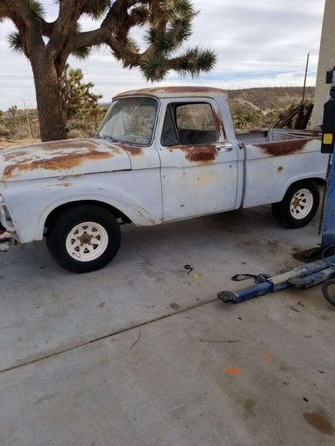 1961 White Ford F-100 Standard Cab Pickup