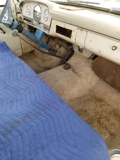 1961 White Ford F-100 Standard Cab Pickup