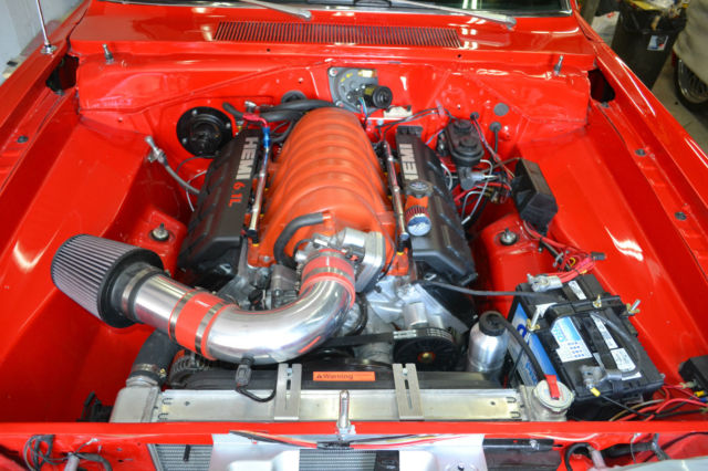 1969  viper red Dodge Dart Coupe