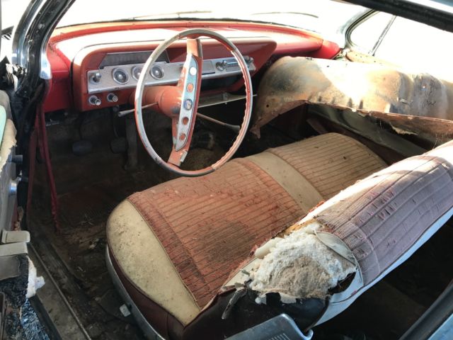 1961 Black Chevrolet Impala 2 door